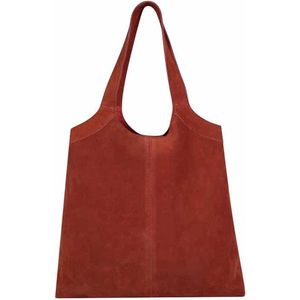 Cowboysbag - Suede Handbag Alpha Brandy