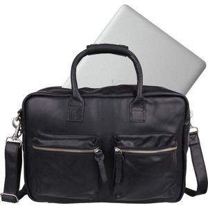 Cowboysbag The College Bag Briefcase Leather 42 cm Laptop Compartment black2