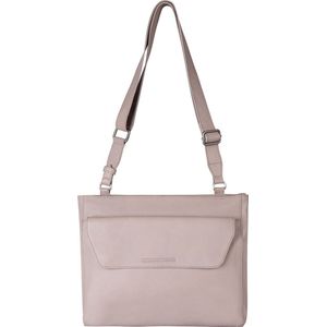 Cowboysbag Medium Schoudertas / Crossbodytas Dames - Leer - Adstock - Beige