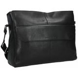 Cowboysbag Camrose Zwarte Leren Laptoptas 3400-000100