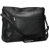 Cowboysbag Camrose Zwarte Leren Laptoptas 3400-000100