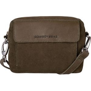 Cowboysbag Carlyle Schoudertas Leer 20 cm army green-olive