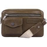 Cowboysbag Franklin Schoudertas Leer 22 cm camouflage green