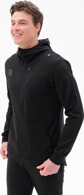 Robey Off Pitch Jacket - Voetbaljas - Black - Maat 128