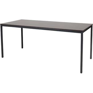 Bureautafel - Domino Basic 180x80 logan - zwart frame