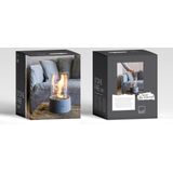 Leeff - Stonefire - Tafelhaard - Grijs - Bio-Ethanol