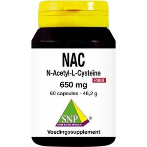 SNP NAC N-acetyl L-cysteine 700 mg puur 60 capsules