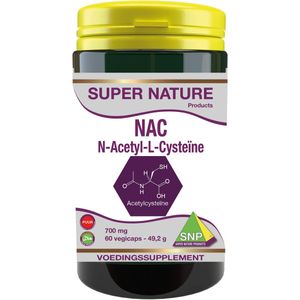 SNP NAC N-acetyl L-cysteine 700 mg puur 60 capsules