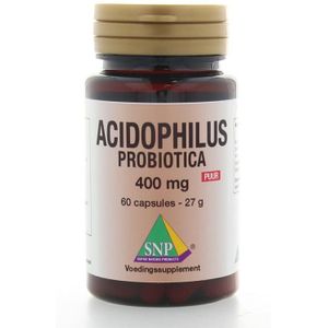 SNP Acidophilus probiotica 400 mg puur  60 Vegetarische capsules