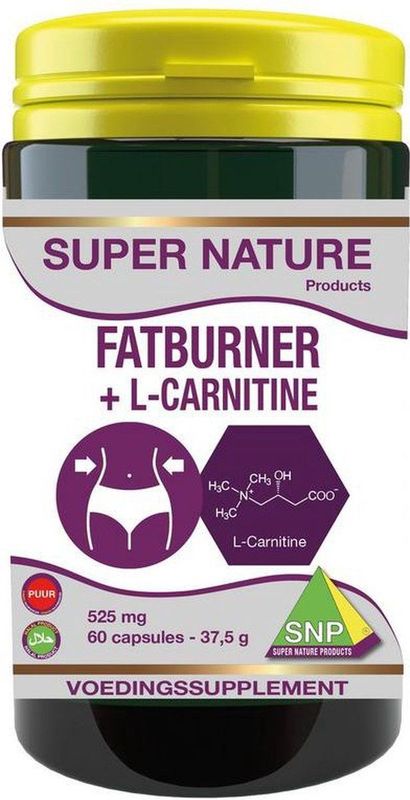 SNP Fatburner extra forte & L-carnitine 525 mg puur 60 capsules