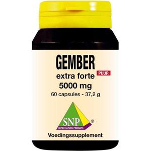 SNP Gember 5000 mg puur  60 capsules