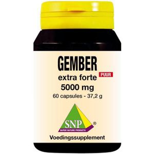 SNP Gember 5000 mg puur  60 capsules