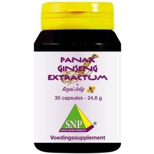 SNP Panax ginseng extract & royal jelly 700 mg 30 capsules