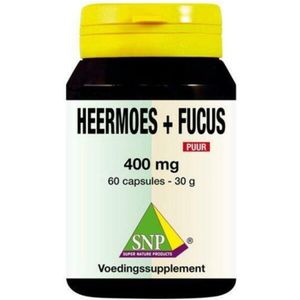 SNP Heermoes & fucus 400 mg puur 60 capsules