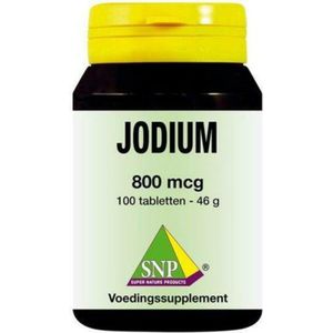 SNP Jodium 800 mcg + Q10 100 tabletten