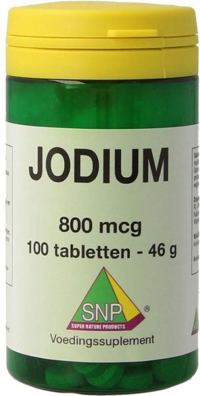 SNP Jodium 800 mcg + Q10 100 tabletten