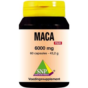 Super Nature - Maca 6000 mg - Kruidenpreparaat - Puur
