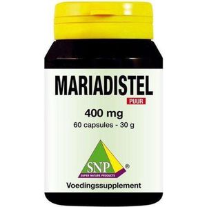 SNP Mariadistel 400 mg puur  60 capsules