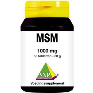 SNP MSM 1000 mg 60 tabletten