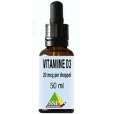 SNP Vitamine D3 20 mcg druppels 50 ml