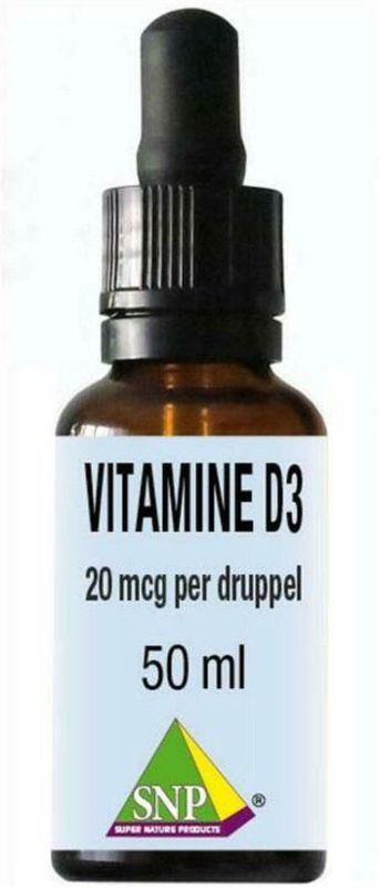 SNP Vitamine D3 20 mcg druppels 50 ml