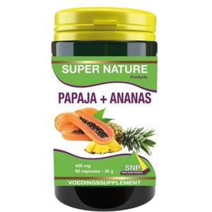 SNP Papaja -ananas 400 mg 60 capsules