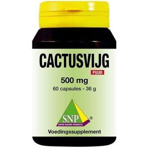 SNP Cactusvijg 500 mg puur 60 capsules