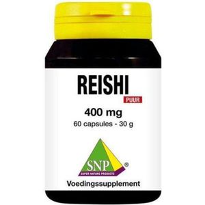 SNP Reishi 400 mg puur  60 Vegetarische capsules