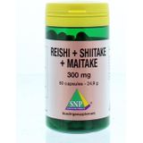 SNP Reishi shiitake maitake 300 mg 60 capsules