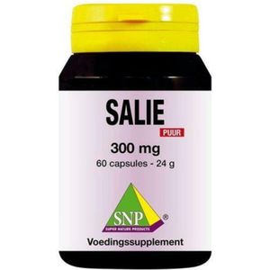 Super Nature Products - Salie 300 mg - Kruidenpreparaat - 90 Capsules