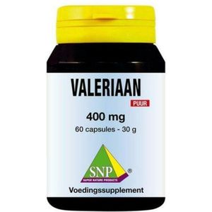 SNP Valeriaan 400 mg puur  60 Vegetarische capsules
