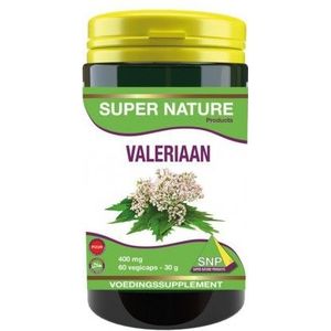 SNP - Valeriaan Puur - Kruidenpreparaat - 400 mg - Vegetarische Capsules