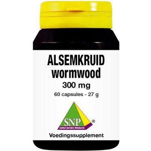 SNP Alsemkruid wormwood 300 mg puur 60 capsules