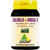 SNP Zalmolie & vit. K2 mena Q7 & vit. D3 & vit. E 30 capsules