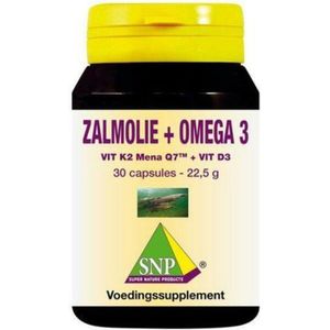 SNP Zalmolie & vit. K2 mena Q7 & vit. D3 & vit. E 30 capsules