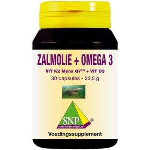 Zalmolie & Vit. K2 Mena Q7 & Vit. D3 & Vit. E - 30Ca
