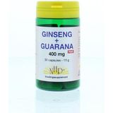 NHP Ginseng guarana 400 mg puur 30 capsules