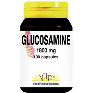 NHP Glucosamine 1800mg  100 capsules