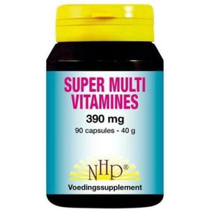 NHP Super multi vitamines 390 mg 90 capsules