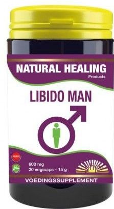 NHP Libido man 600 mg puur 20 capsules