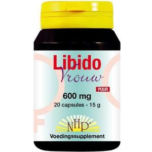 NHP - Libido Vrouw - Voedingssupplement - 600mg - Puur Kruiden