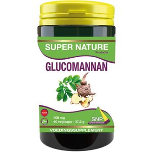 SNP Glucomannan 500 mg puur 60 capsules