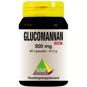 SNP Glucomannan 500 mg puur 60 capsules