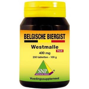 SNP Belgische biergist 400 mg puur 250 stuks