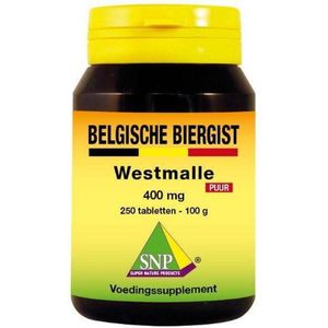 SNP Belgische biergist 400 mg puur 250 stuks