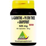 SNP L Carnitine pu erh grapefruit 60 capsules