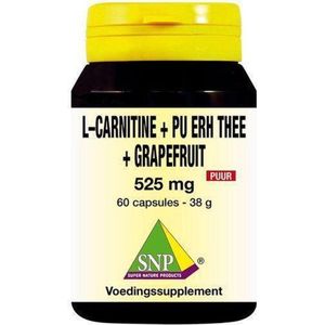 SNP L Carnitine pu erh grapefruit 60 capsules