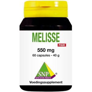 SNP - Melisse - Kruidenpreparaat - 550mg - Voor Gezonde Spijsvertering