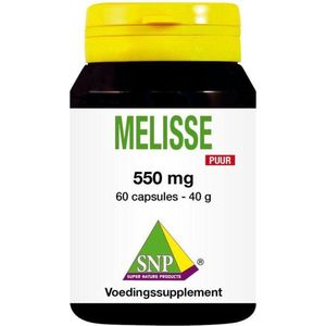 SNP Melisse 550mg puur  60 capsules