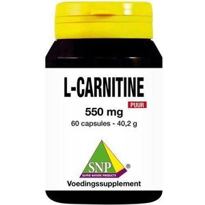 SNP L Carnitine 550 mg puur 60 capsules